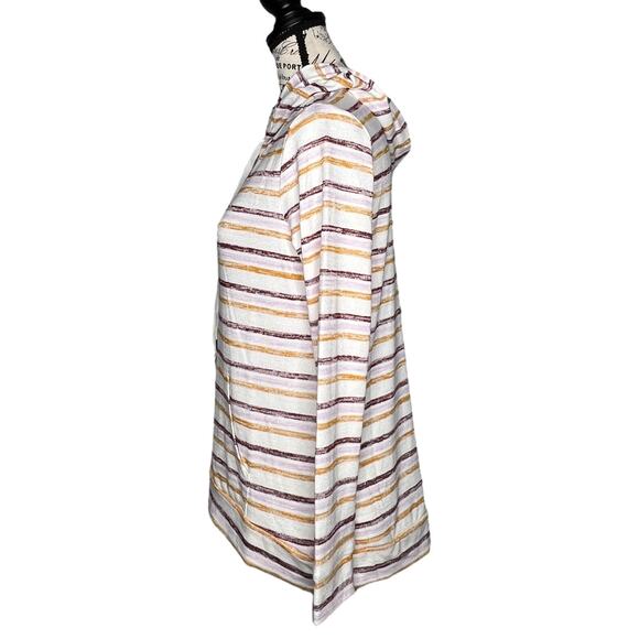 Market & Spruce (S) Striped Hooded Pullover Long Sleeve Sweatshirt - Stitch Fix - Picture 3 of 12